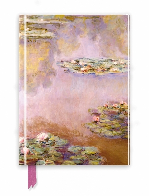 Monet: Waterlilies (Foiled Journal) book
