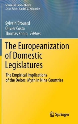 Europeanization of Domestic Legislatures book