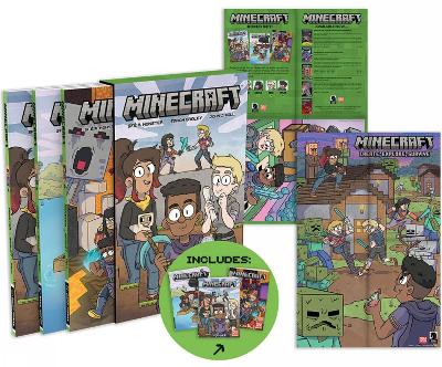 Minecraft Boxed Set (Graphic Novels) book