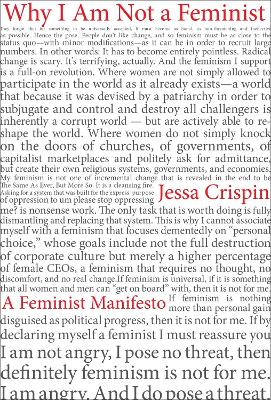 Why I Am Not A Feminist book
