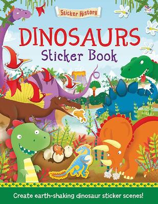 Dinosaurs Sticker Book book