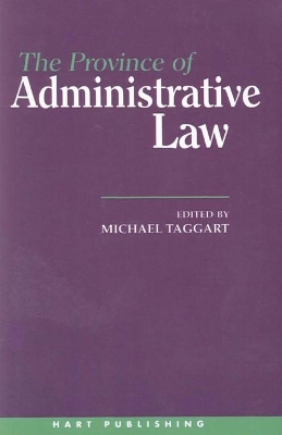 The Province of Administrative Law book