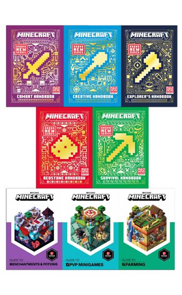 Minecraft Guide To - Set of 8 book