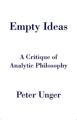 Empty Ideas book