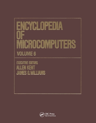 Encyclopedia of Microcomputers: Volume 6 - Electronic Dictionaries in Machine Translation to Evaluation of Software: Microsoft Word Version 4.0 book