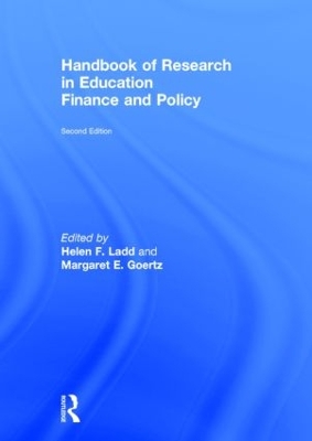 Handbook of Research in Education Finance and Policy book