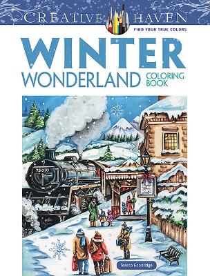 Creative Haven Winter Wonderland Coloring Book book