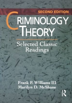 Criminology Theory book