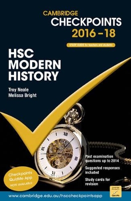 Cambridge Checkpoints HSC Modern History 2016-18 book