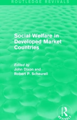 Social Welfare in Developed Market Countries by John Dixon