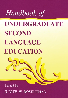 Handbook of Undergraduate Second Language Education book