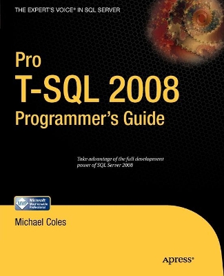 Pro T-SQL 2008 Programmer's Guide book