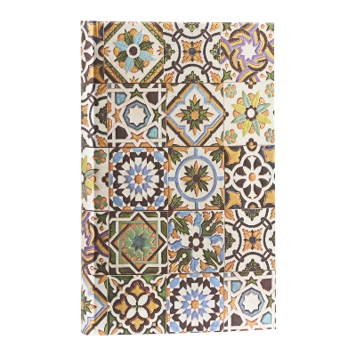 Porto (Portuguese Tiles) Mini Lined Hardback Journal (Elastic Band Closure) book