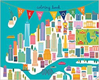 New York Coloring Book book