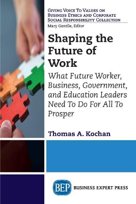 Shaping the Future of Work book