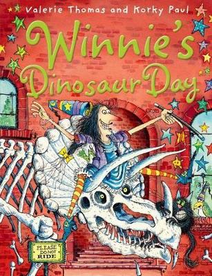 Winnie's Dinosaur Day book