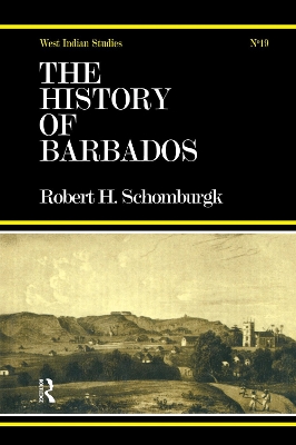 The History of Barbados by Sir Robert Schomburg