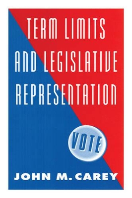 Term Limits and Legislative Representation book