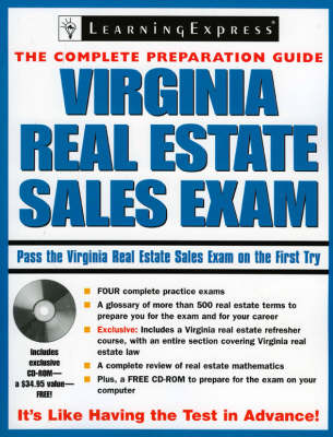 Virginia Real Estate Sales Exam: The Complete Preparation Guide book