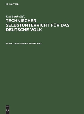 Bau- Und Kulturtechnik book