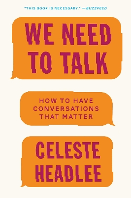 We Need to Talk book