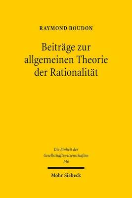 Beiträge zur allgemeinen Theorie der Rationalität book