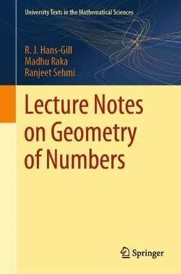 Lecture Notes on Geometry of Numbers book