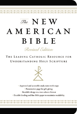 New American Bible (Non-Flex Black Imitation Leather) by Catholic Bible Press