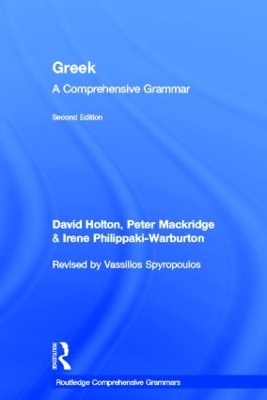 Greek: a Comprehensive Grammar of the Modern Language book