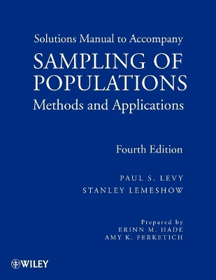 Sampling of Populations by Paul S. Levy