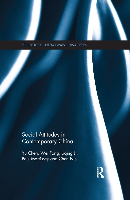 Social Attitudes in Contemporary China by Chen Yu