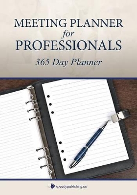 Meeting Planner for Professionals book