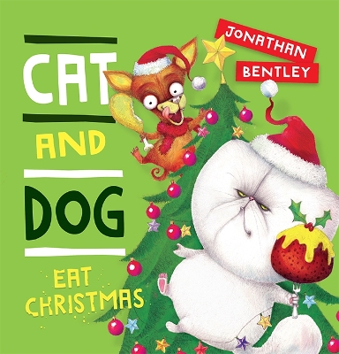 Cat and Dog Eat Christmas book