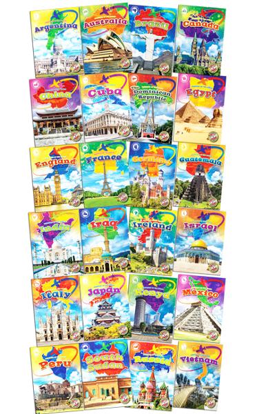 Countries Of The World Set of 28 Books book
