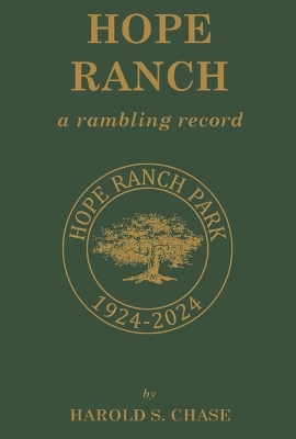 Hope Ranch: A Rambling Record book