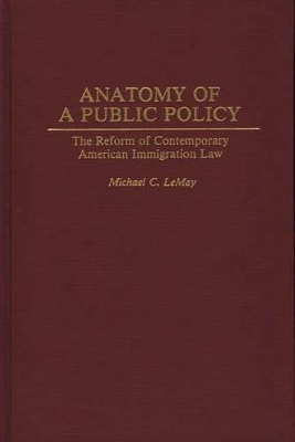 Anatomy of a Public Policy book