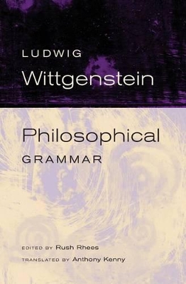 Philosophical Grammar by Ludwig Wittgenstein