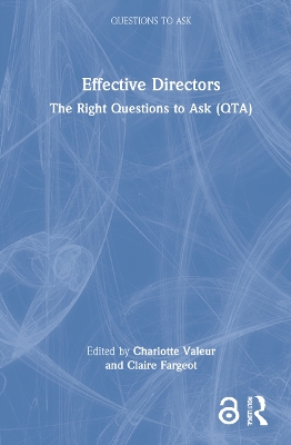 Effective Directors: The Right Questions to Ask (QTA) book