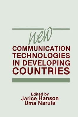 New Communication Technologies in Developing Countries book