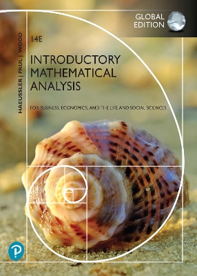 Introductory Mathematical Analysis for Business, Economics, and the Life and Social Sciences, Global Edition book