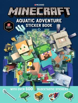 Minecraft Aquatic Adventure Sticker Book book