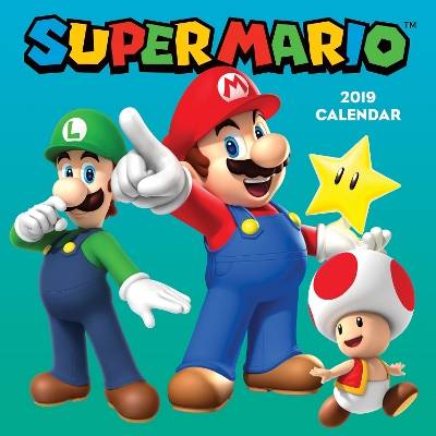 Super Mario 2019 Wall Calendar book