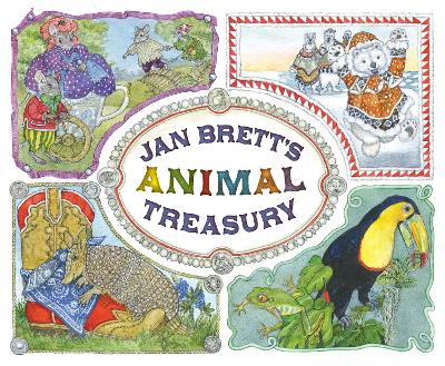 Jan Brett's Animal Treasury book