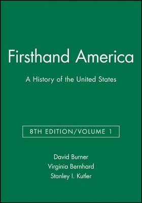 Firsthand America by David Burner