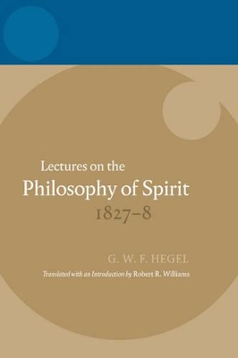 Lectures on the Philosophy of Spirit 1827-8 book