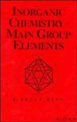 Inorganic Chemistry of Main Group Elements book