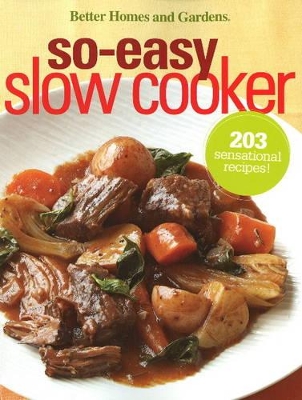 So Easy Slow Cooker book