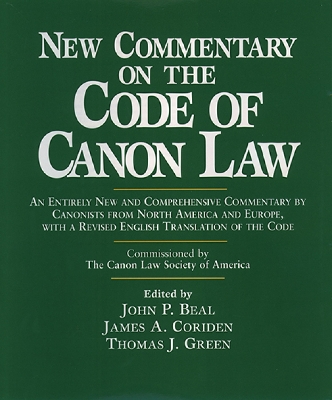 New Commentary on the Code of Canon Law book