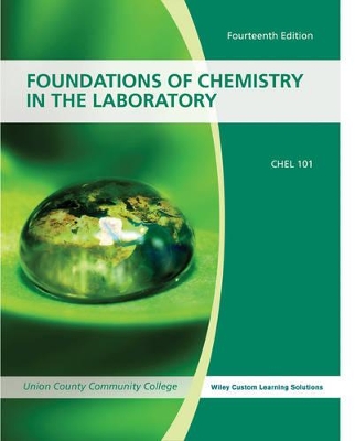 Foundations of Chemistry Lab 14E for Union County College book