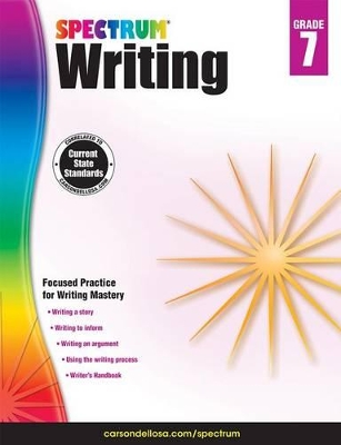 Spectrum Writing, Grade 7 book